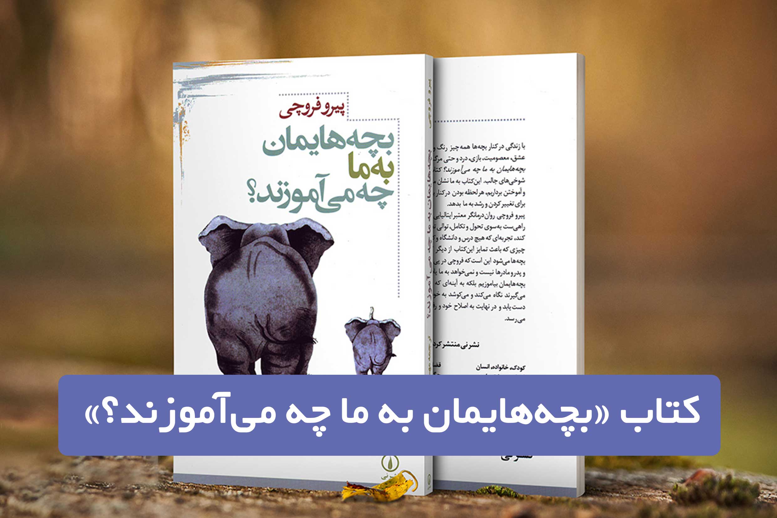 معرفی کتاب بچه هایمان به ما چه می آموزند؟